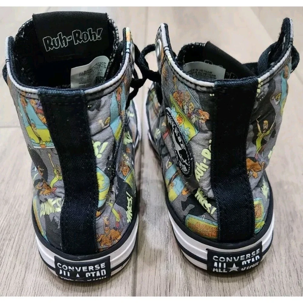 Converse All‎ Stars High Top Chuck Taylor Scooby Doo Glow In The Dark Youth 2